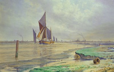 हवा और ज्वार के साथ, ब्रायडन वाटर (wc) द्वारा एसजे बतशेखर